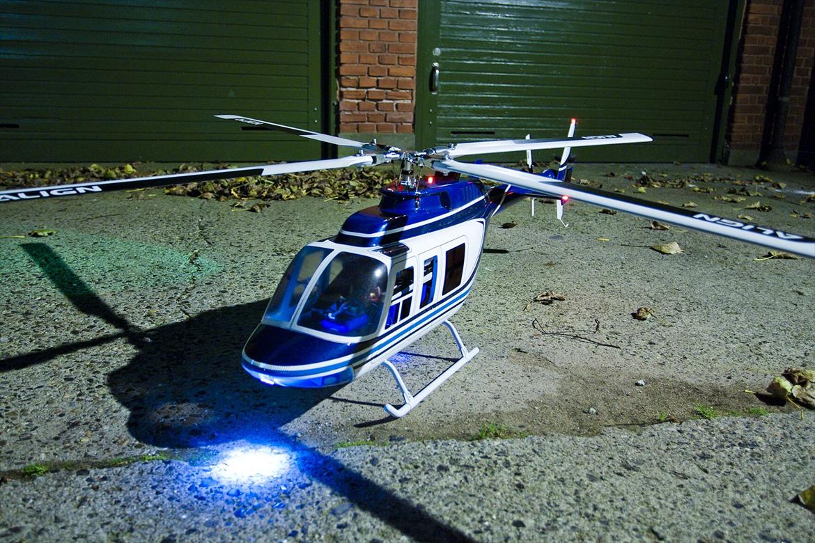 Helikopter ALign -rex 700E 3G - Century Bell 206 Long Ranger billede 6