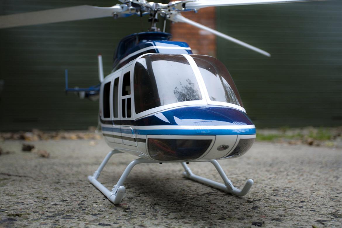 Helikopter ALign -rex 700E 3G - Century Bell 206 Long Ranger billede 13