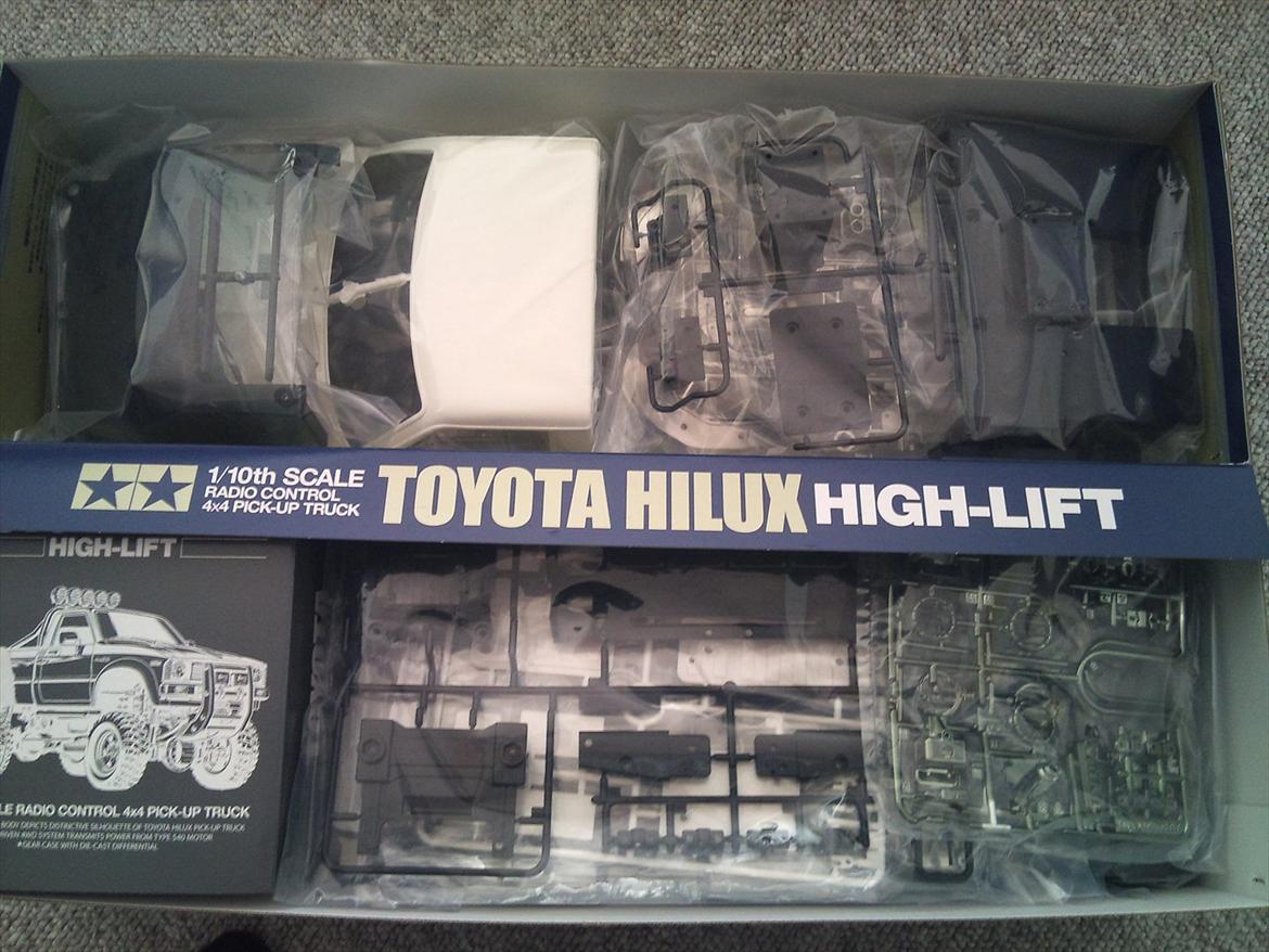 Off-Roader tamiya higlux - lige før start billede 3