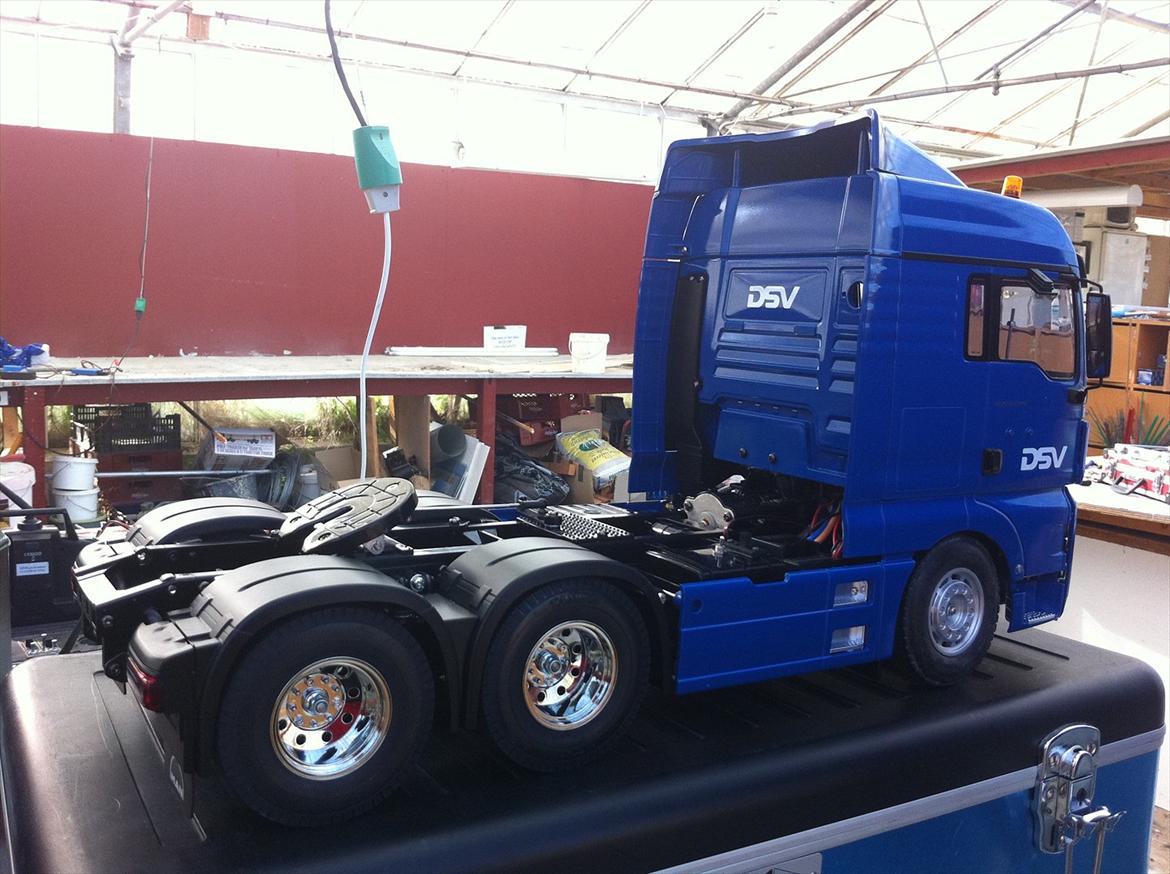 Lastbiler | MAN TGX 26.540 6x4 - Nu med rotorblink og DSV mærker :) billede 5