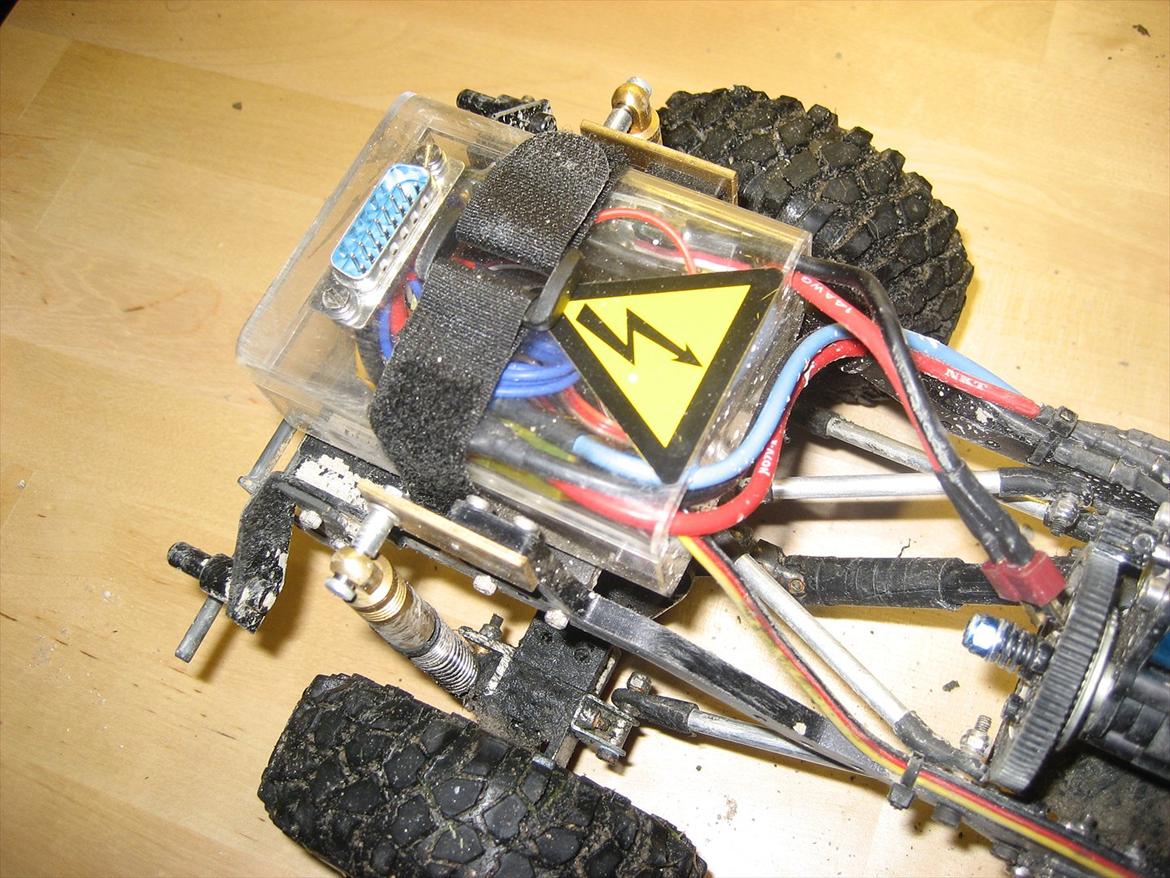 Off-Roader RC4WD trail finder jeep wrangler(ombygget)) billede 18