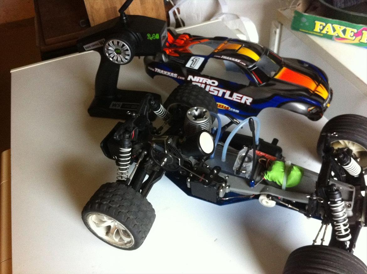 Off-Roader Traxxas Nitro Rustler billede 3