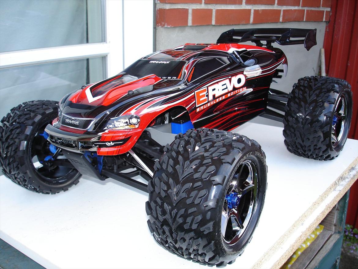 Buggy E Revo Org brushless Edition - Revo'en i rød :-) billede 7