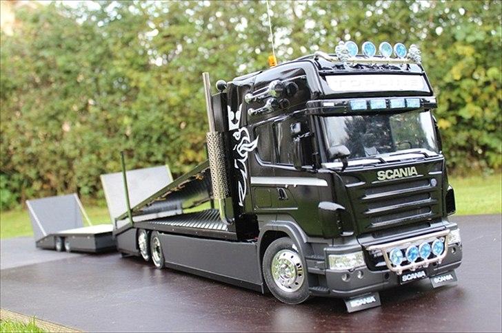 Lastbiler Scania autotransporter billede 4