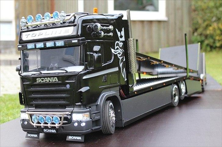 Lastbiler Scania autotransporter billede 5
