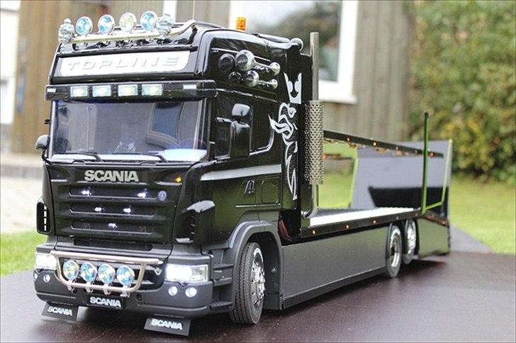 Lastbiler Scania autotransporter billede 14