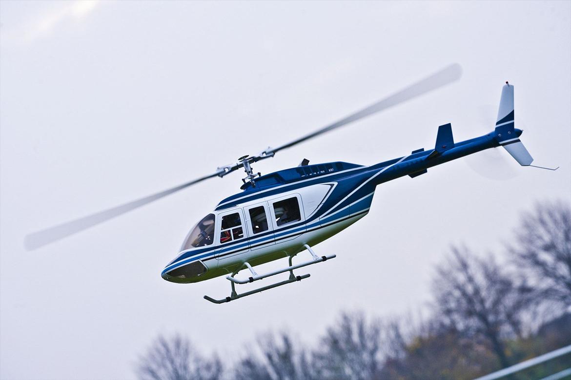 Helikopter ALign -rex 700E 3G - Century Bell 206 Long Ranger billede 15