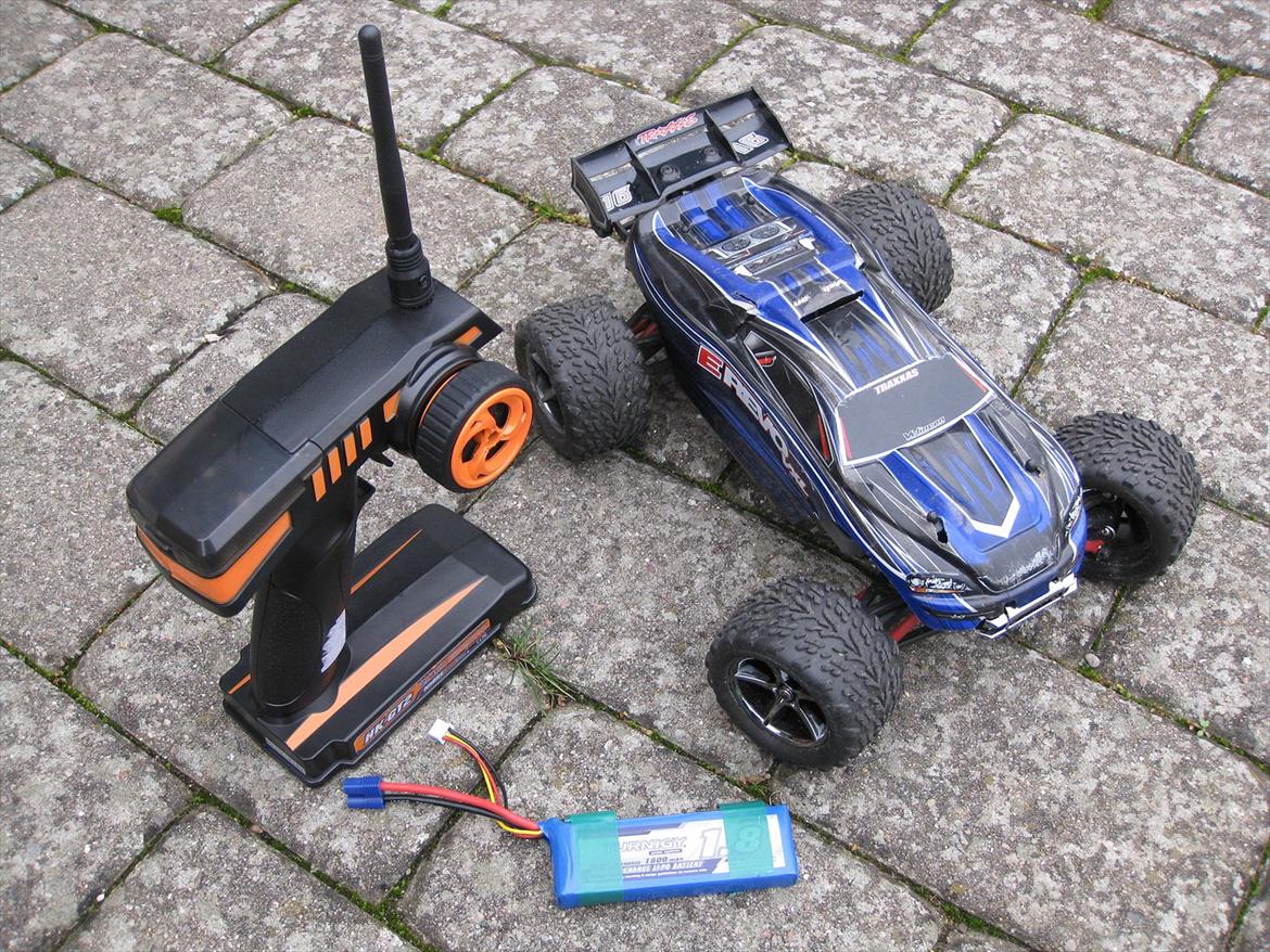 Truck Traxxas E-revo VXL billede 6