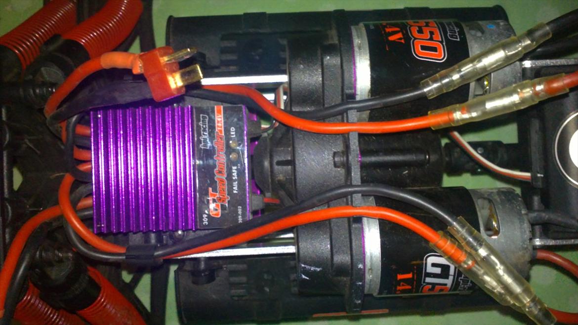 Off-Roader hpi e-savage dual action billede 7