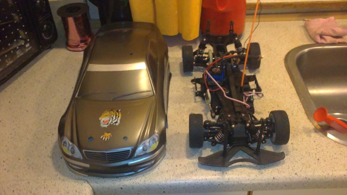 Bil traxxas on-road mercedes billede 1