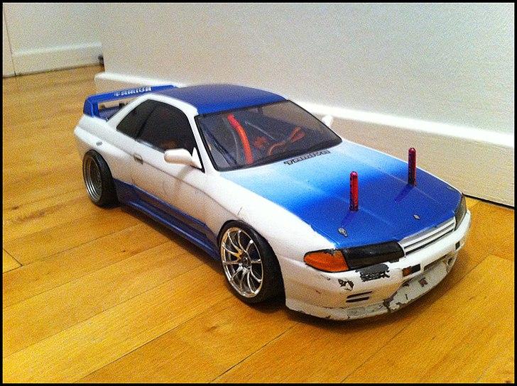 Bil Tamiya TRF415MS - Nissan Skyline GT-R R32 billede 5