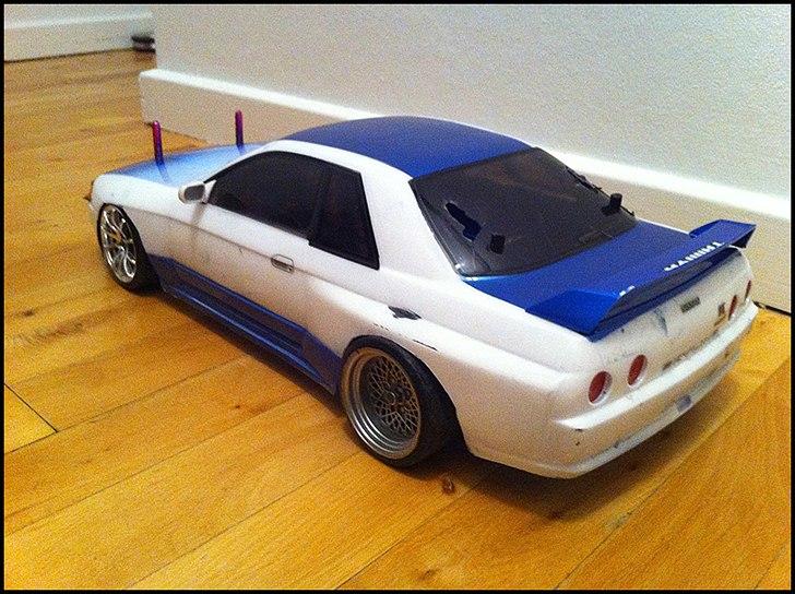 Bil Tamiya TRF415MS - Nissan Skyline GT-R R32 billede 6