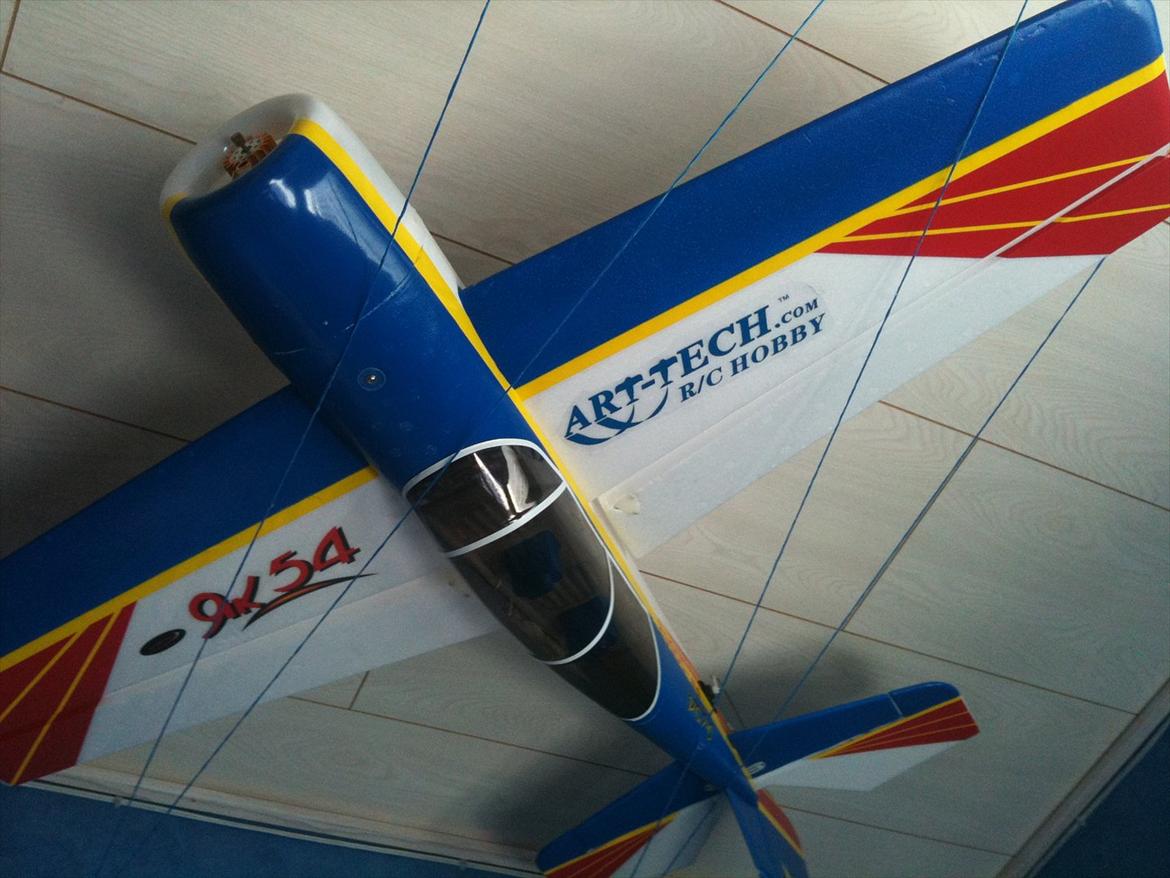 Fly Art-Tech YAK-54 3D - se den bliver der. billede 6