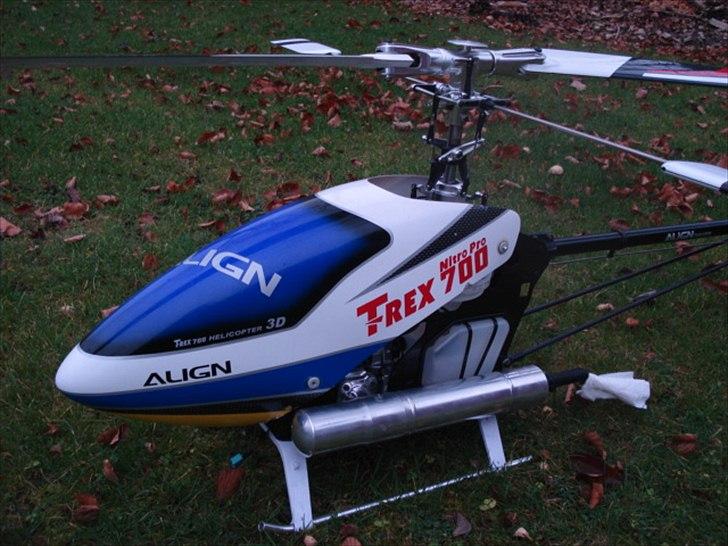 Helikopter Align T-REX 700 nitro Limited Edition (solgt) billede 5