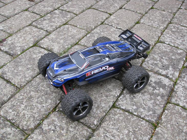 Truck Traxxas E-revo VXL billede 1
