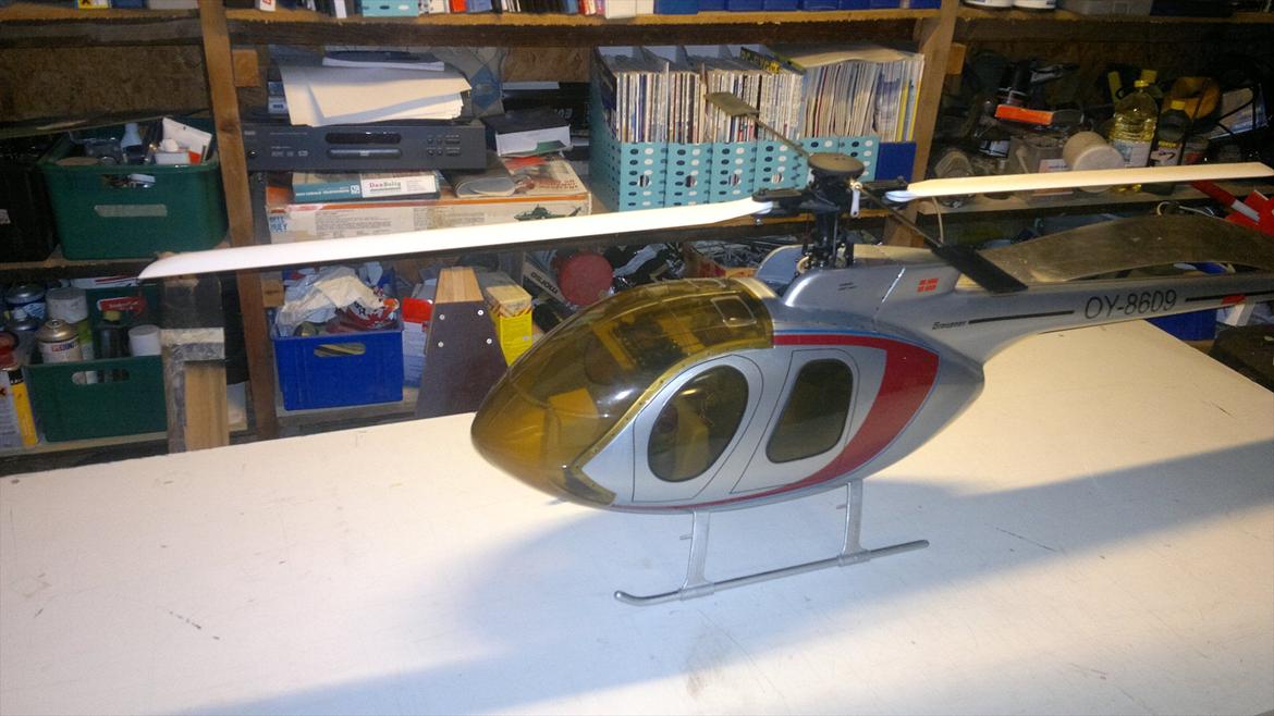 Helikopter Graupner Hughes 500E billede 12