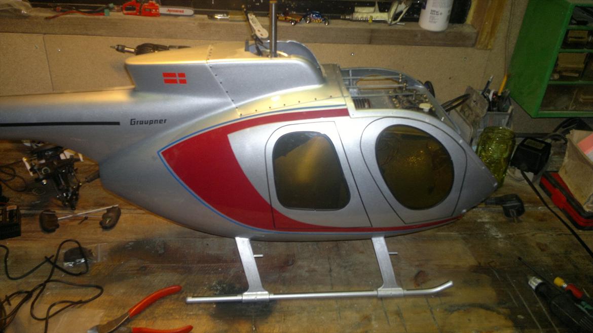 Helikopter Graupner Hughes 500E billede 13