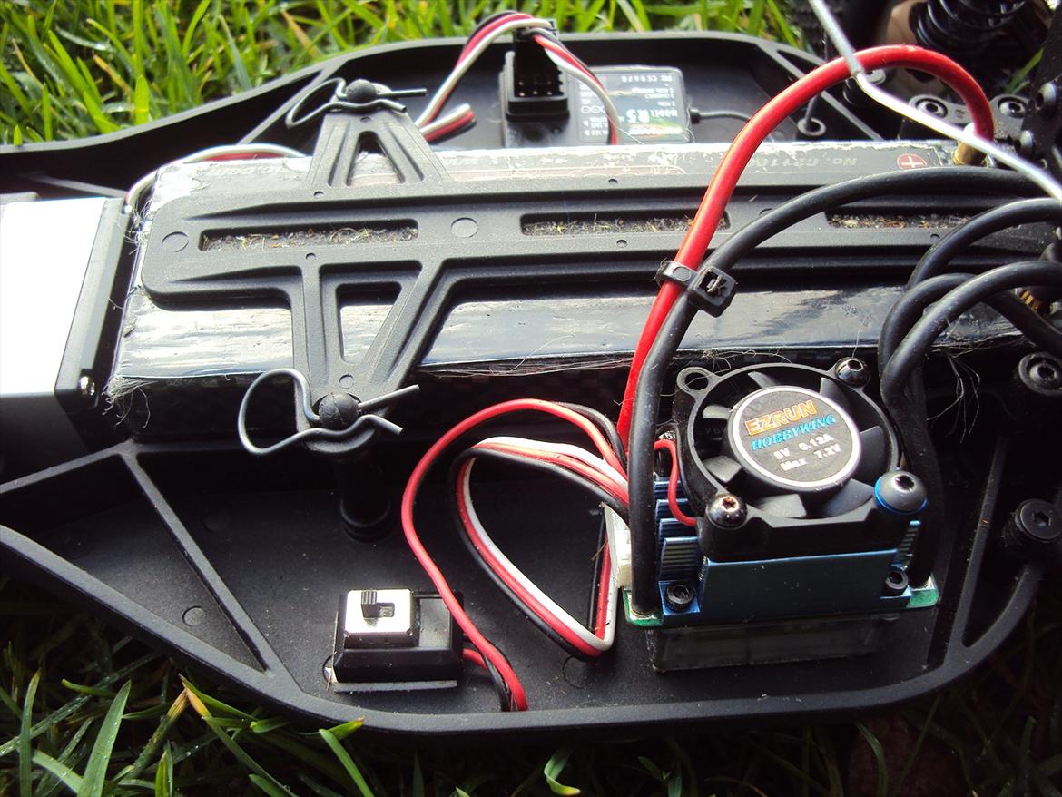 Buggy Ansmann X-pro - Ezrun regulator, fin fart til en knækt på 7år. billede 3