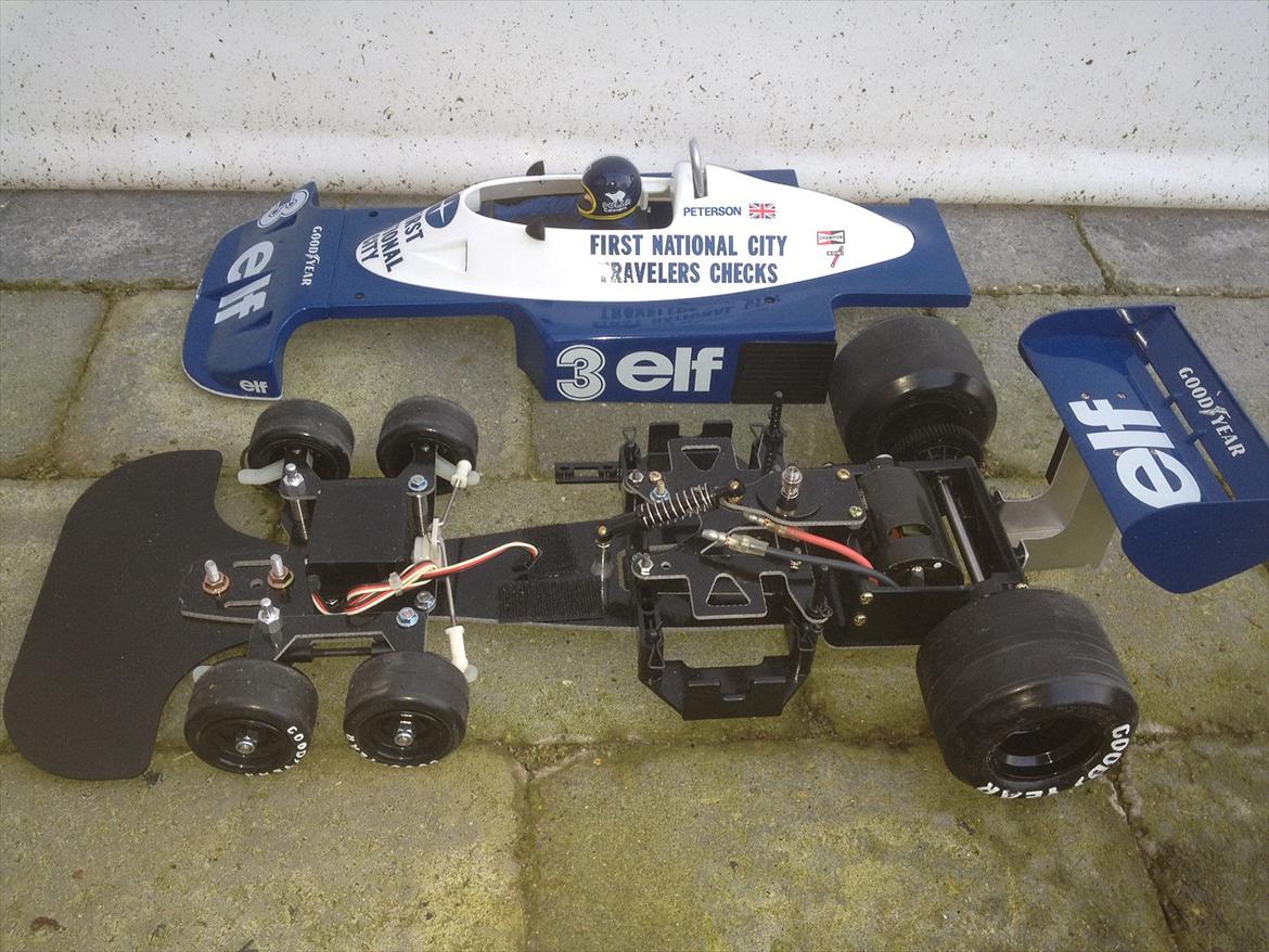 Bil Tamiya 49154 Tyrrell P34 6-wheeler. billede 7
