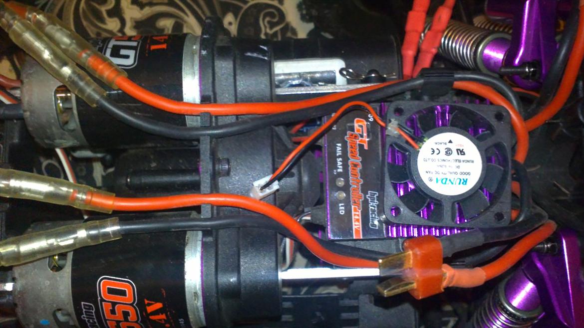 Off-Roader hpi e-savage dual action billede 17