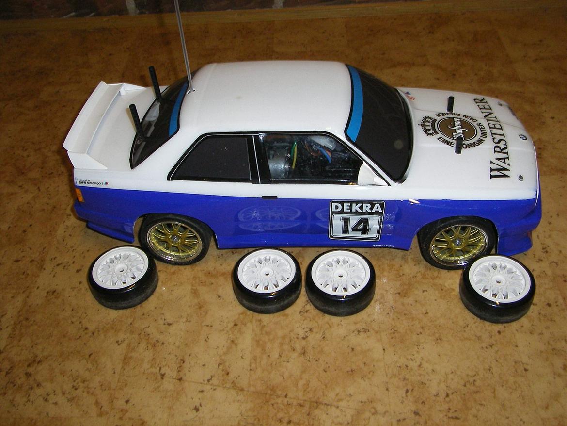 Bil BMW M3 Tamiya TT-01 billede 10