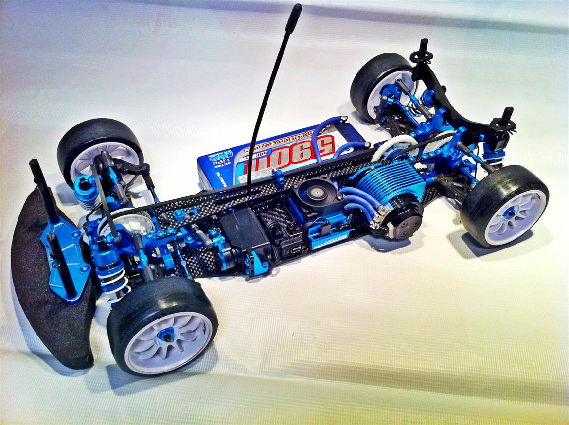 Bil Tamiya TRF 417 Drift billede 10