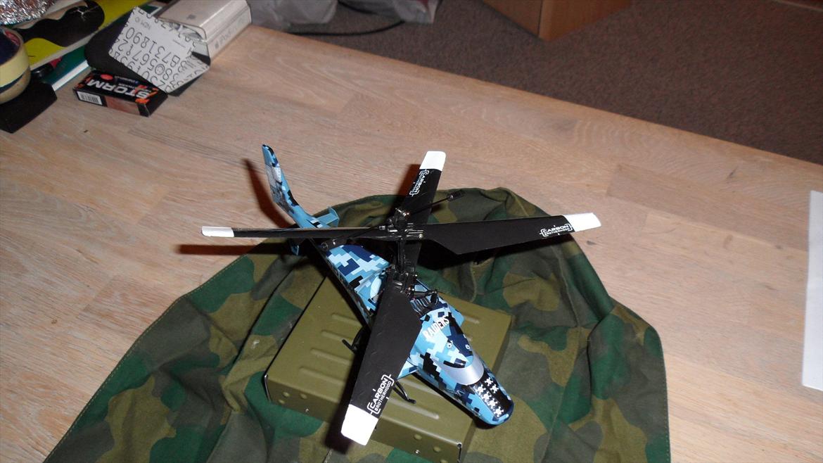 Helikopter E-flite Force Battle Helicopter billede 6