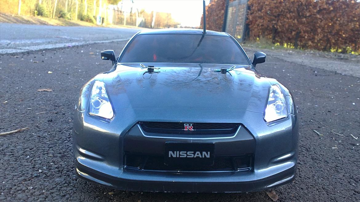 Bil tamiya tt-01 nissan gtr billede 1