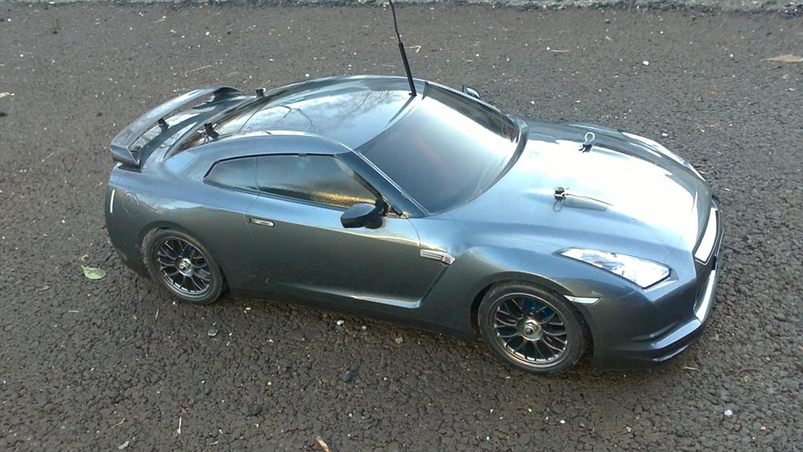 Bil tamiya tt-01 nissan gtr billede 3