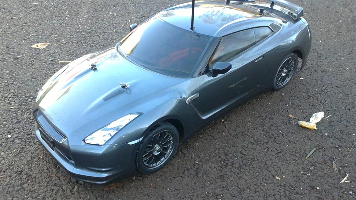 Bil tamiya tt-01 nissan gtr billede 5