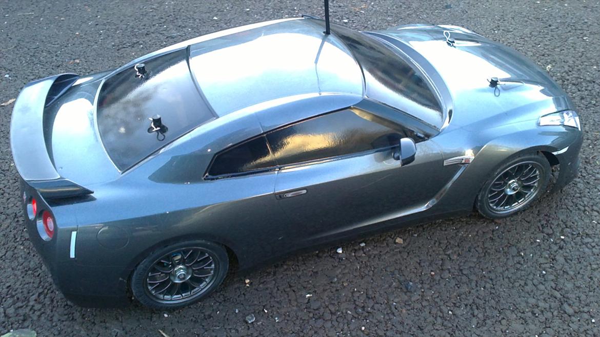 Bil tamiya tt-01 nissan gtr billede 7