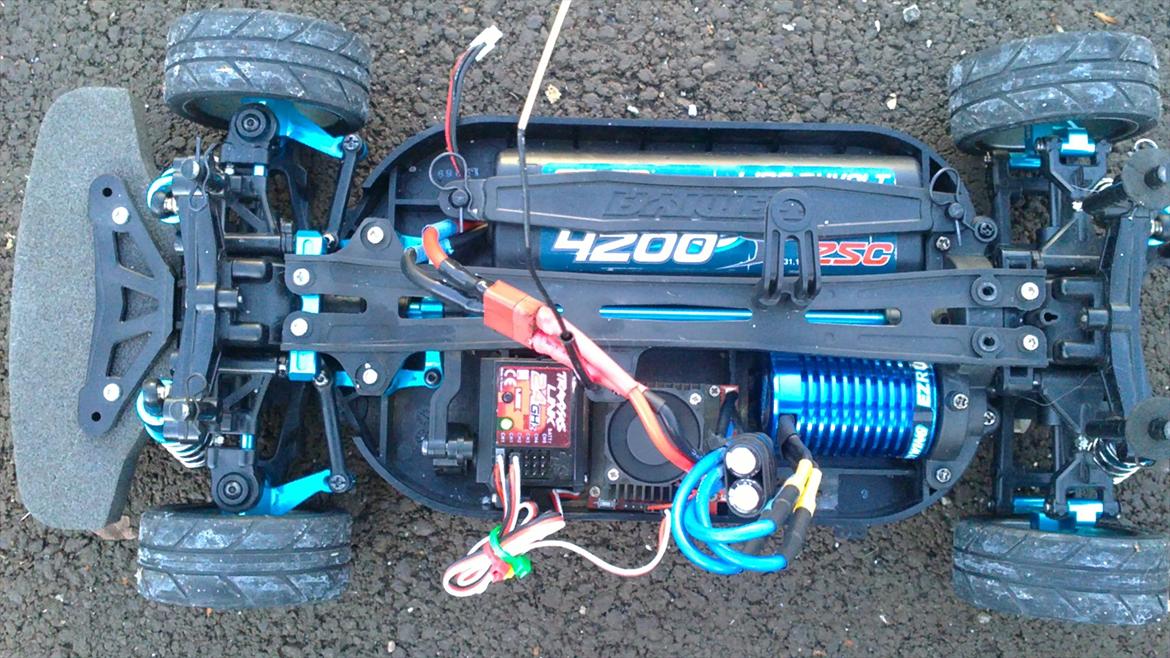 Bil tamiya tt-01 nissan gtr billede 20