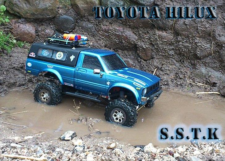 Truck scx-10 hilux  solgt  billede 1