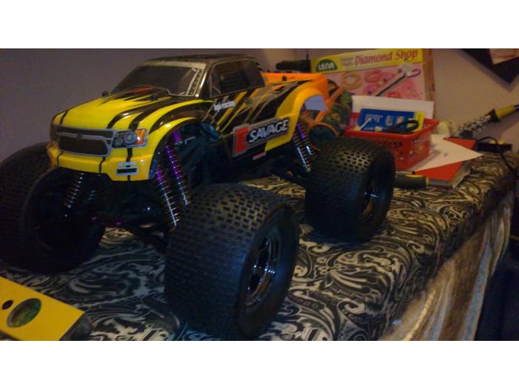Off-Roader hpi e-savage dual action billede 1
