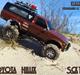 Off-Roader scx-10 Tamyia Hilux   solgt 