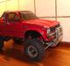 Off-Roader Tamiya High-lift - Toyota Hilux *Solgt til bror*