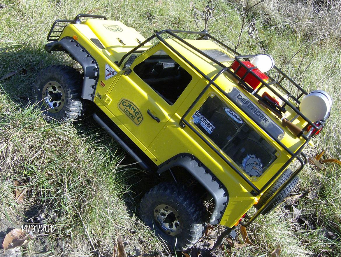 Off-Roader Land Rover Defender 90 (scx10) billede 14