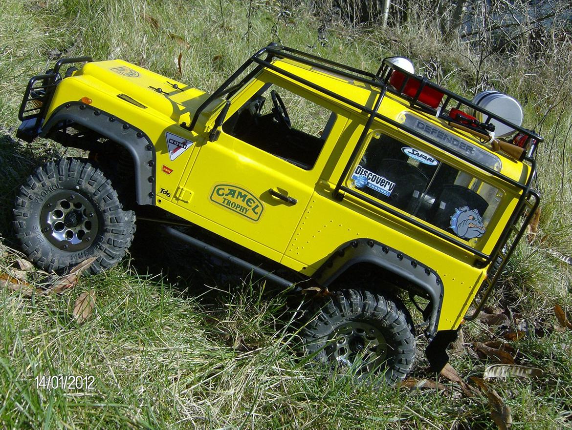 Off-Roader Land Rover Defender 90 (scx10) billede 4
