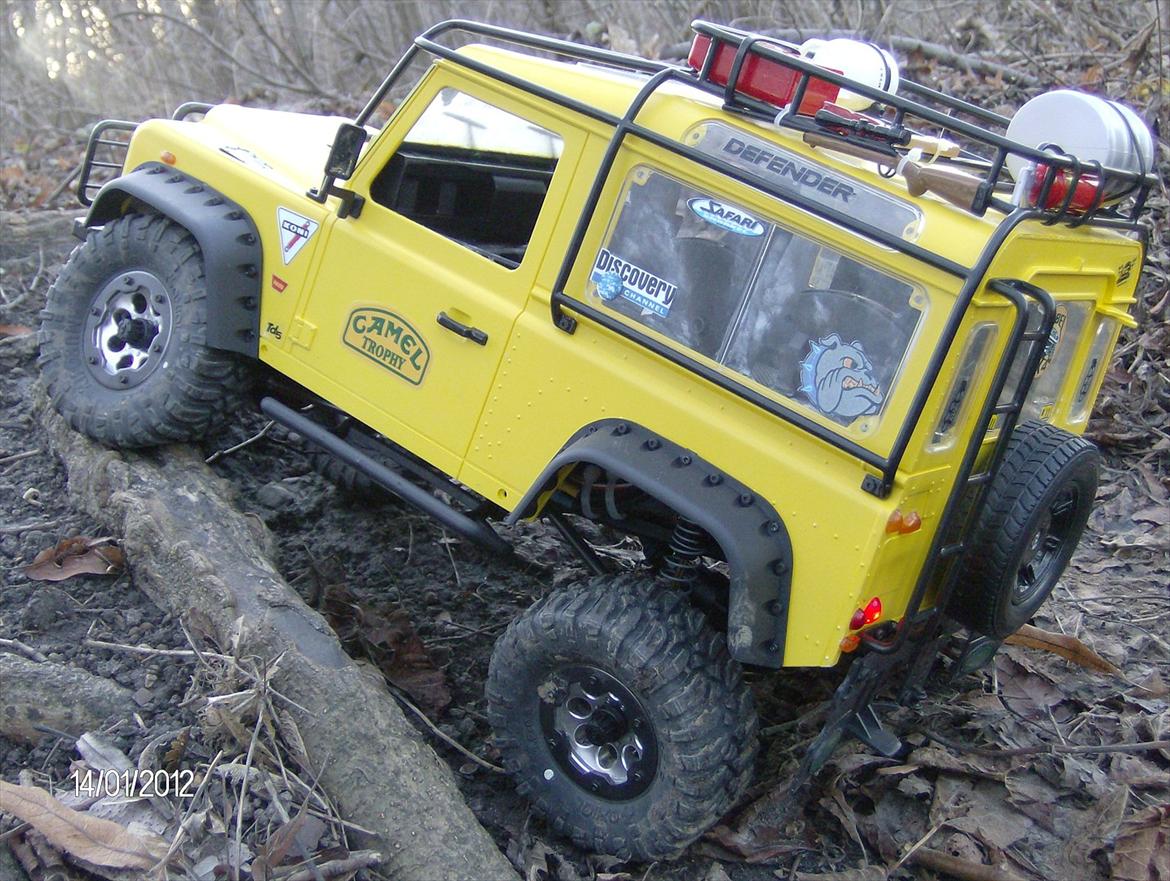 Off-Roader Land Rover Defender 90 (scx10) billede 6