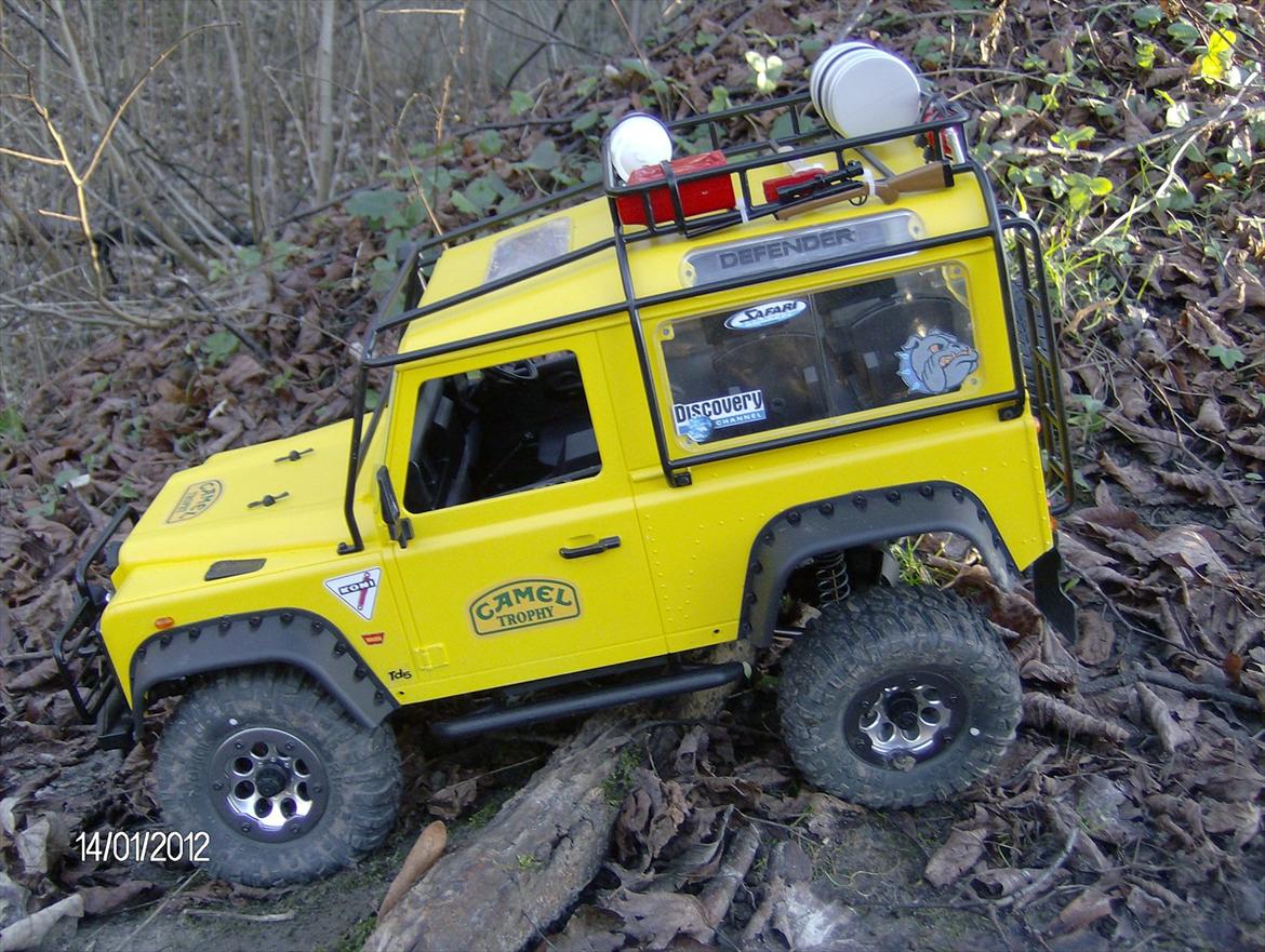 Off-Roader Land Rover Defender 90 (scx10) billede 7