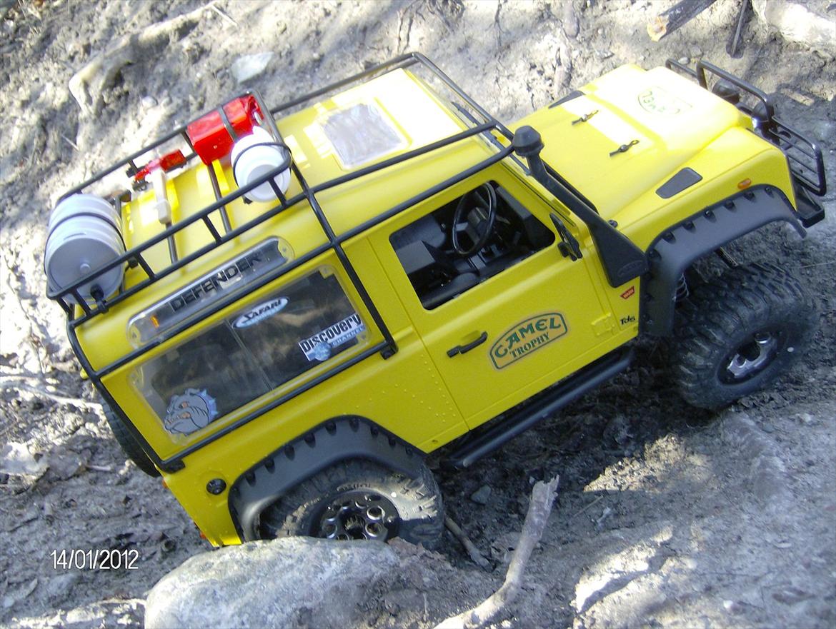 Off-Roader Land Rover Defender 90 (scx10) billede 9