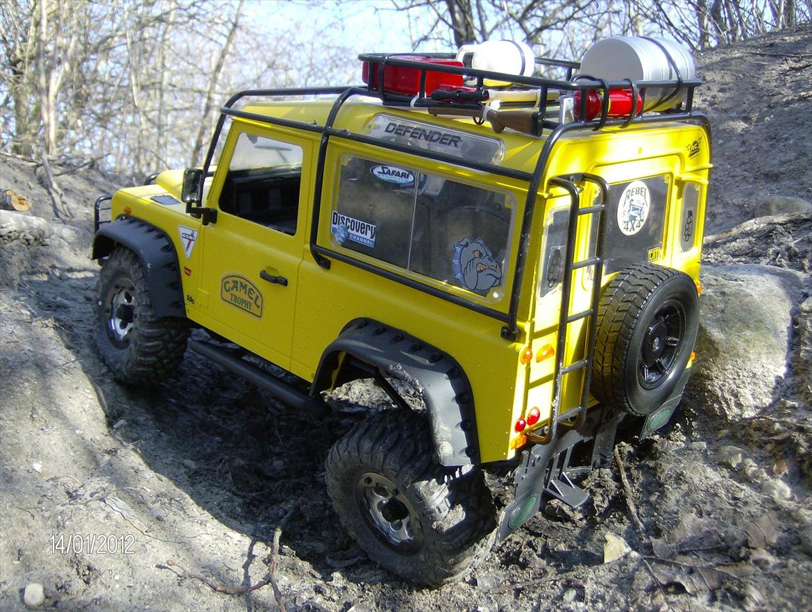 Off-Roader Land Rover Defender 90 (scx10) billede 11