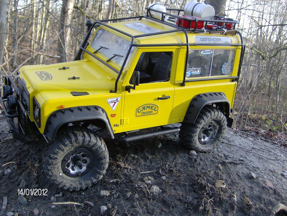 Off-Roader Land Rover Defender 90 (scx10) billede 13