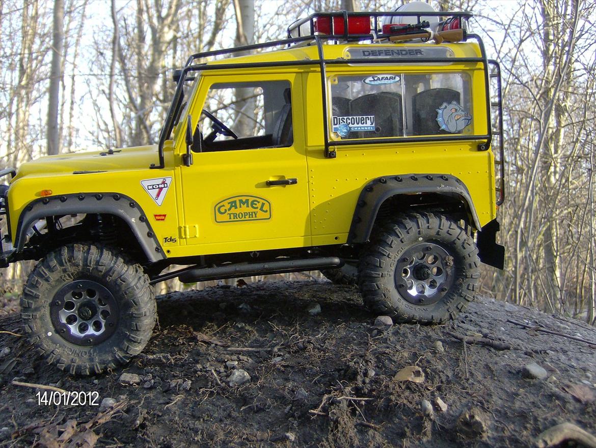 Off-Roader Land Rover Defender 90 (scx10) billede 10