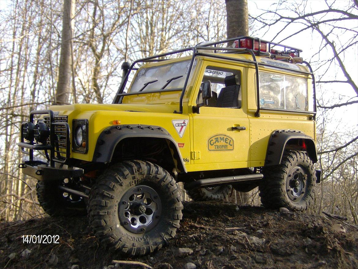 Off-Roader Land Rover Defender 90 (scx10) billede 12