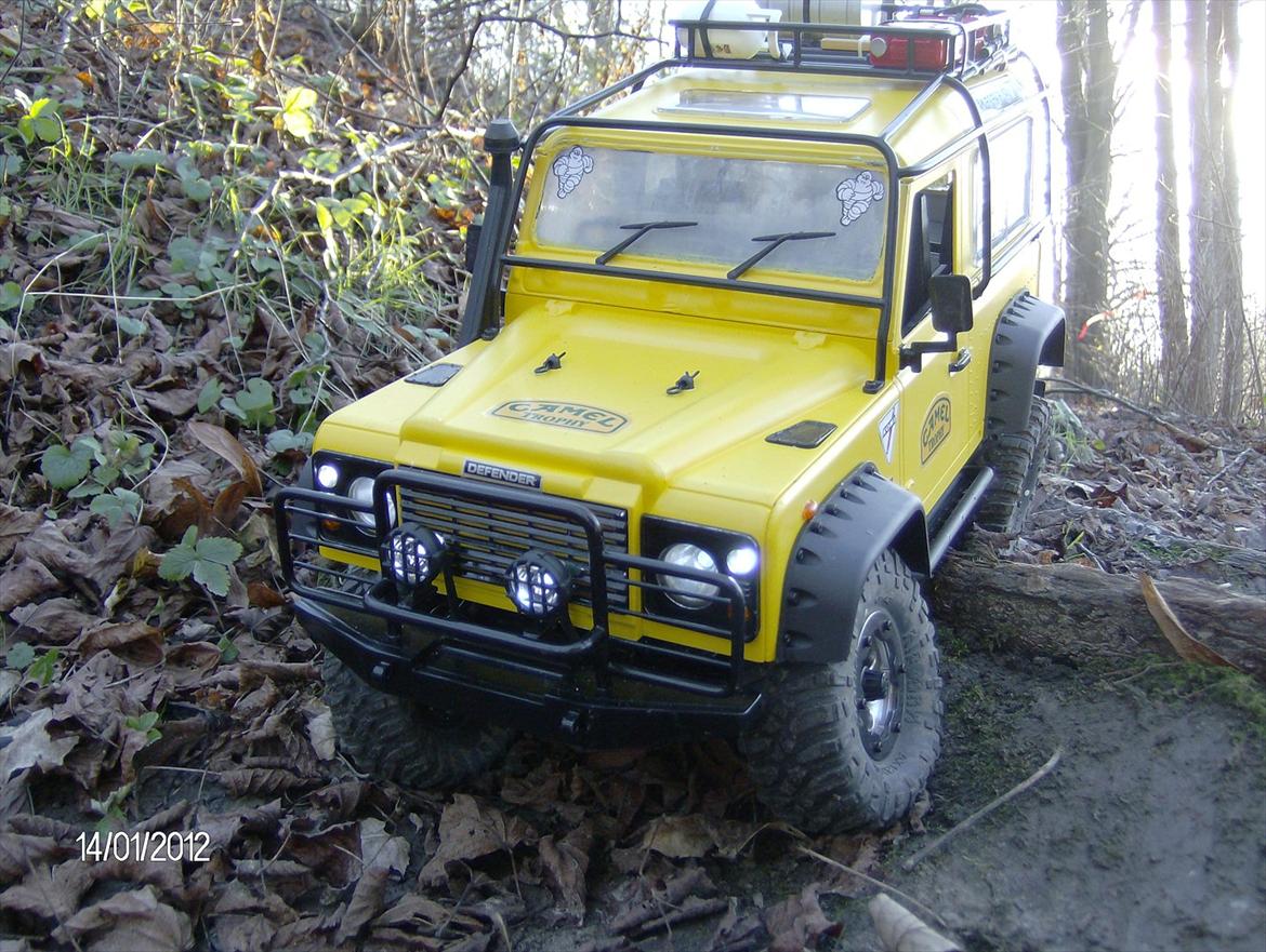 Off-Roader Land Rover Defender 90 (scx10) billede 8