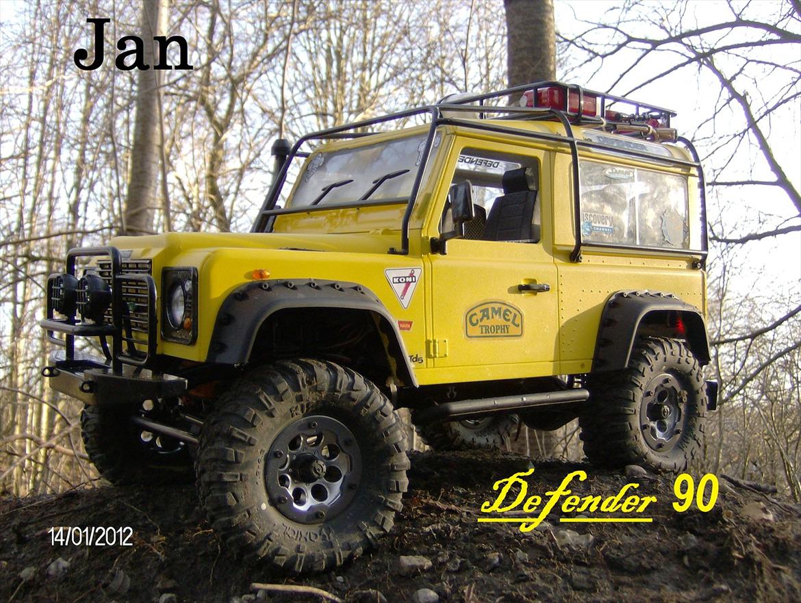 Off-Roader Land Rover Defender 90 (scx10) billede 1