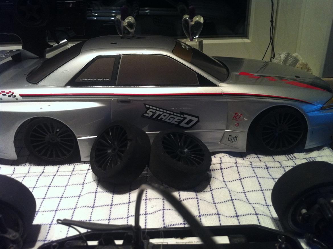 Bil skyline hpi e10 ( skrodet / brugt i dele) billede 4