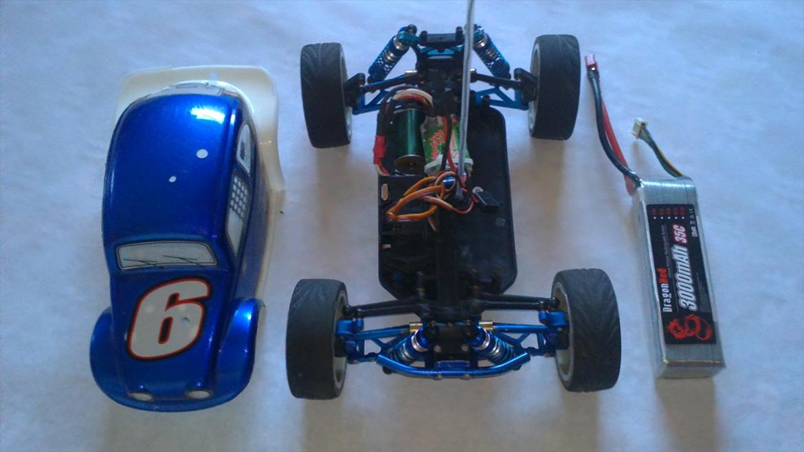 Bil rc18mt Beetle billede 18