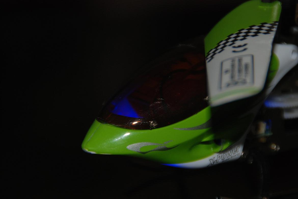 Helikopter Swift Gyro - Gode detaljer som lys;-) billede 10